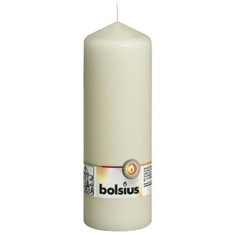 Bolsius - Stompkaars - Ivoor - 6 stuks