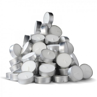 Bolsius - VOORDEELVERPAKKING - Theelichten - Wit - 600 stuks