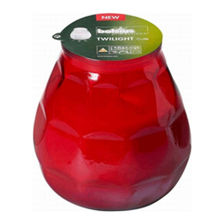 Bolisius - Twilight kaars - Rood - 12 stuks